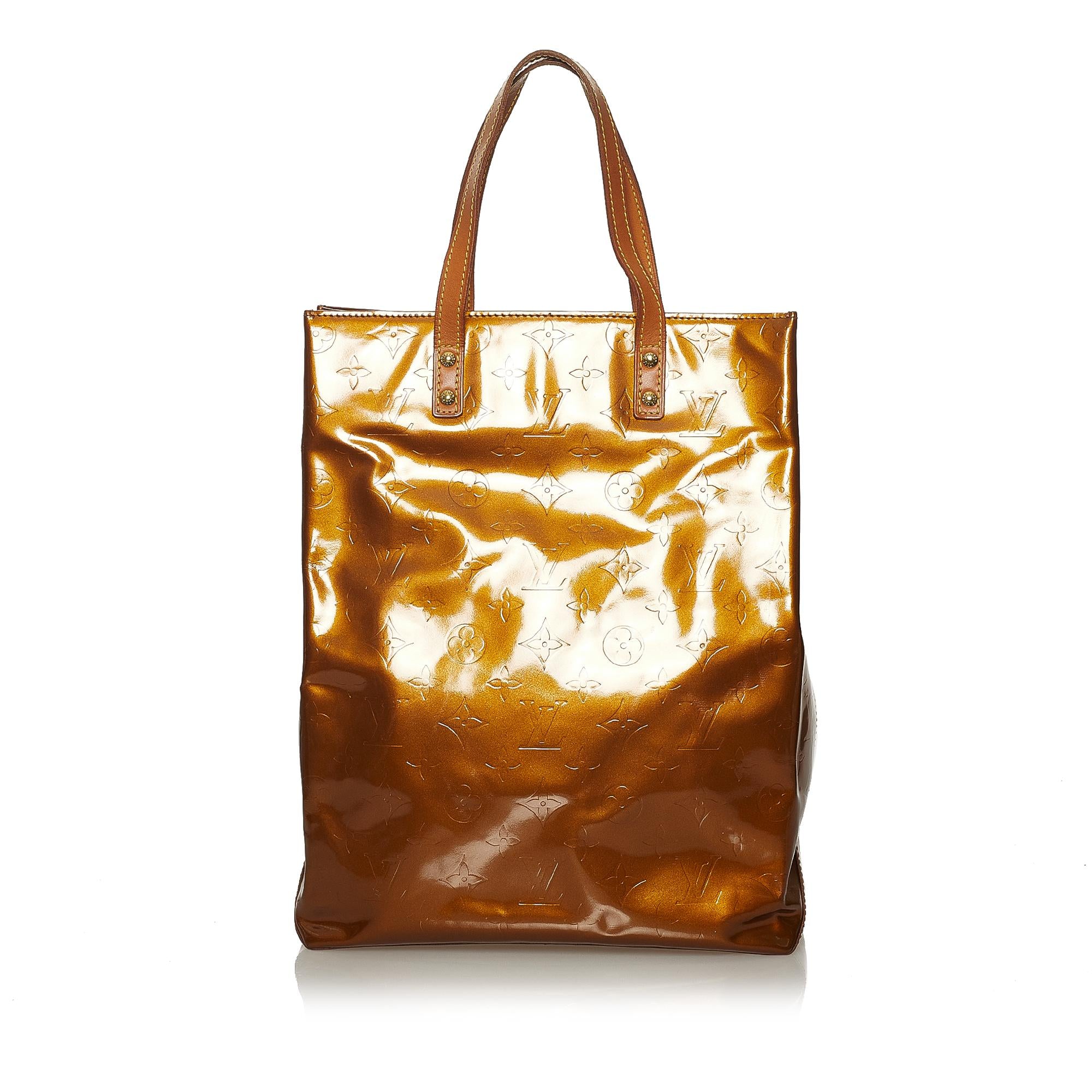 Louis Vuitton Vernis Reade MM (SHG-28340)