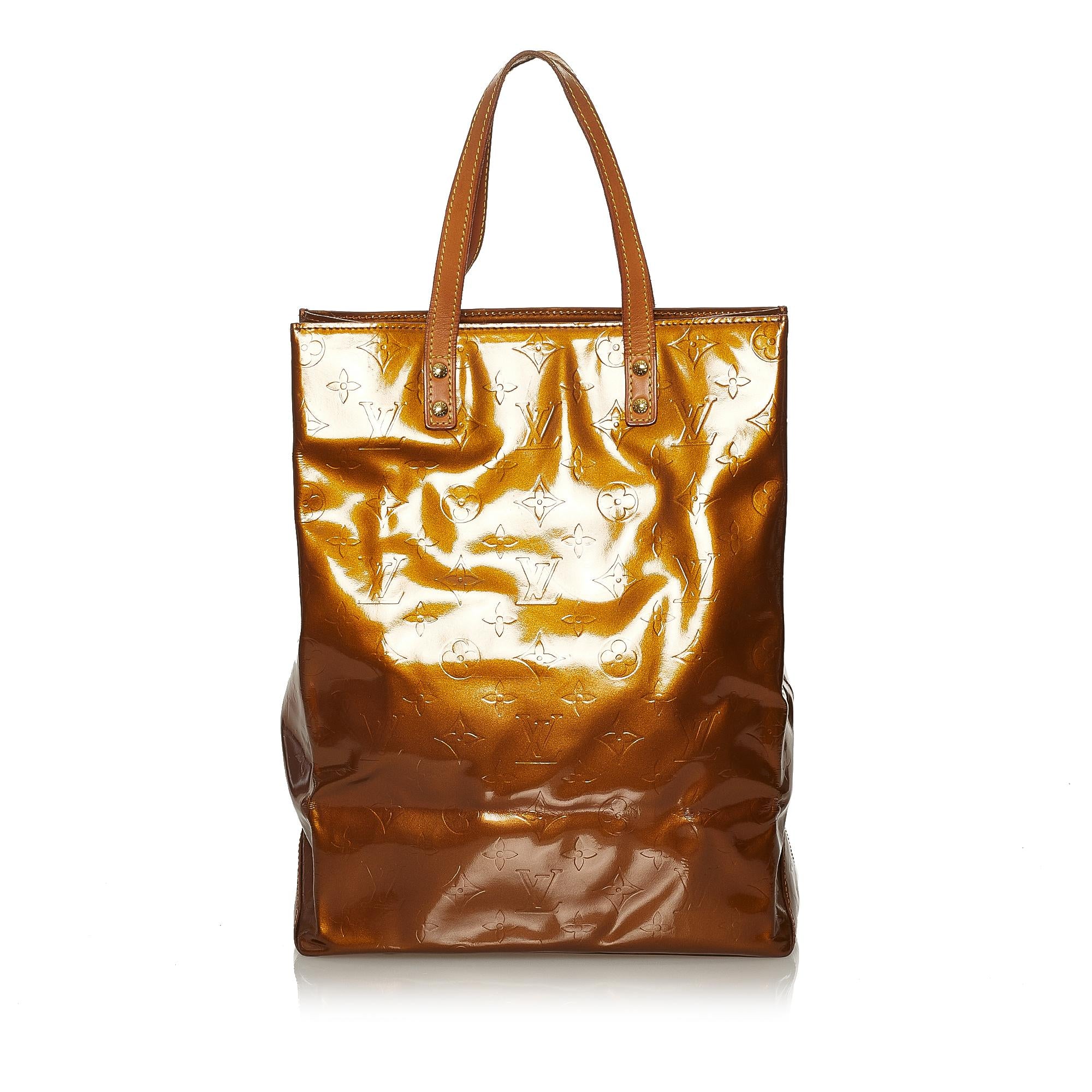 Louis Vuitton Vernis Reade MM (SHG-28340)