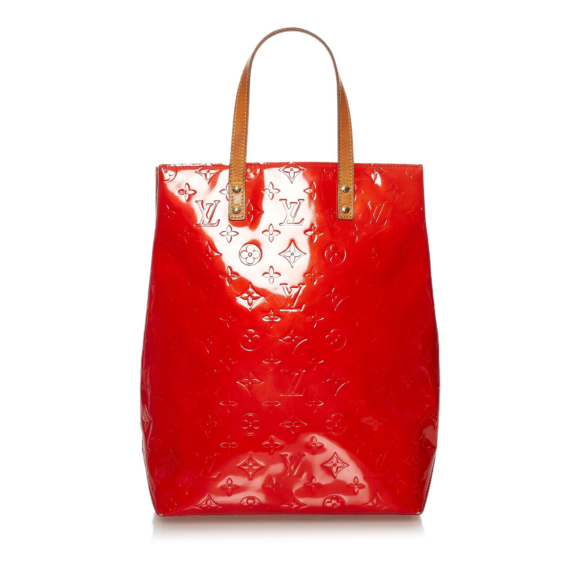 Louis Vuitton Vernis Reade MM (SHG-28496)