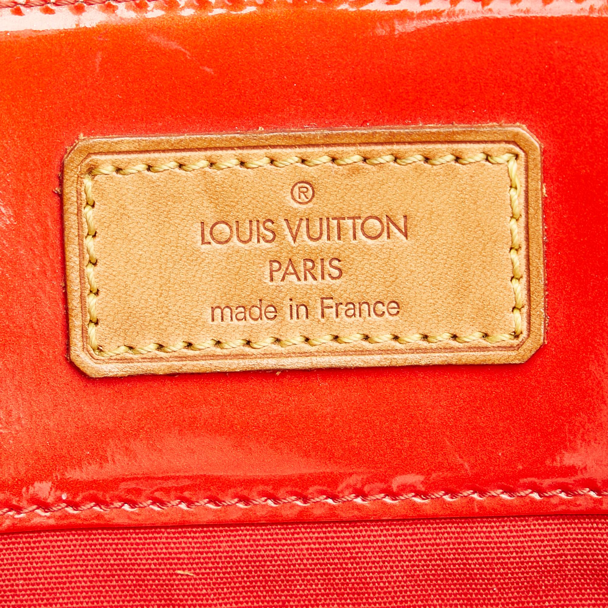 Louis Vuitton Vernis Reade MM (SHG-28496)