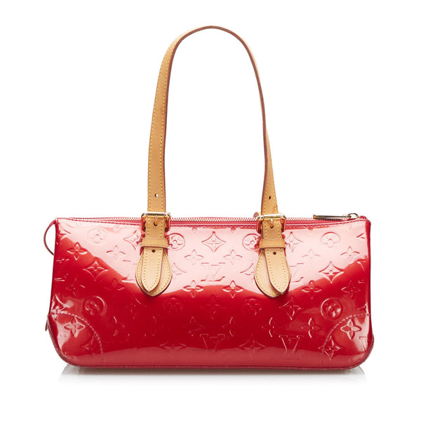 Louis Vuitton, Bags, Louis Vuitton Red Purse Rosewood Vernis
