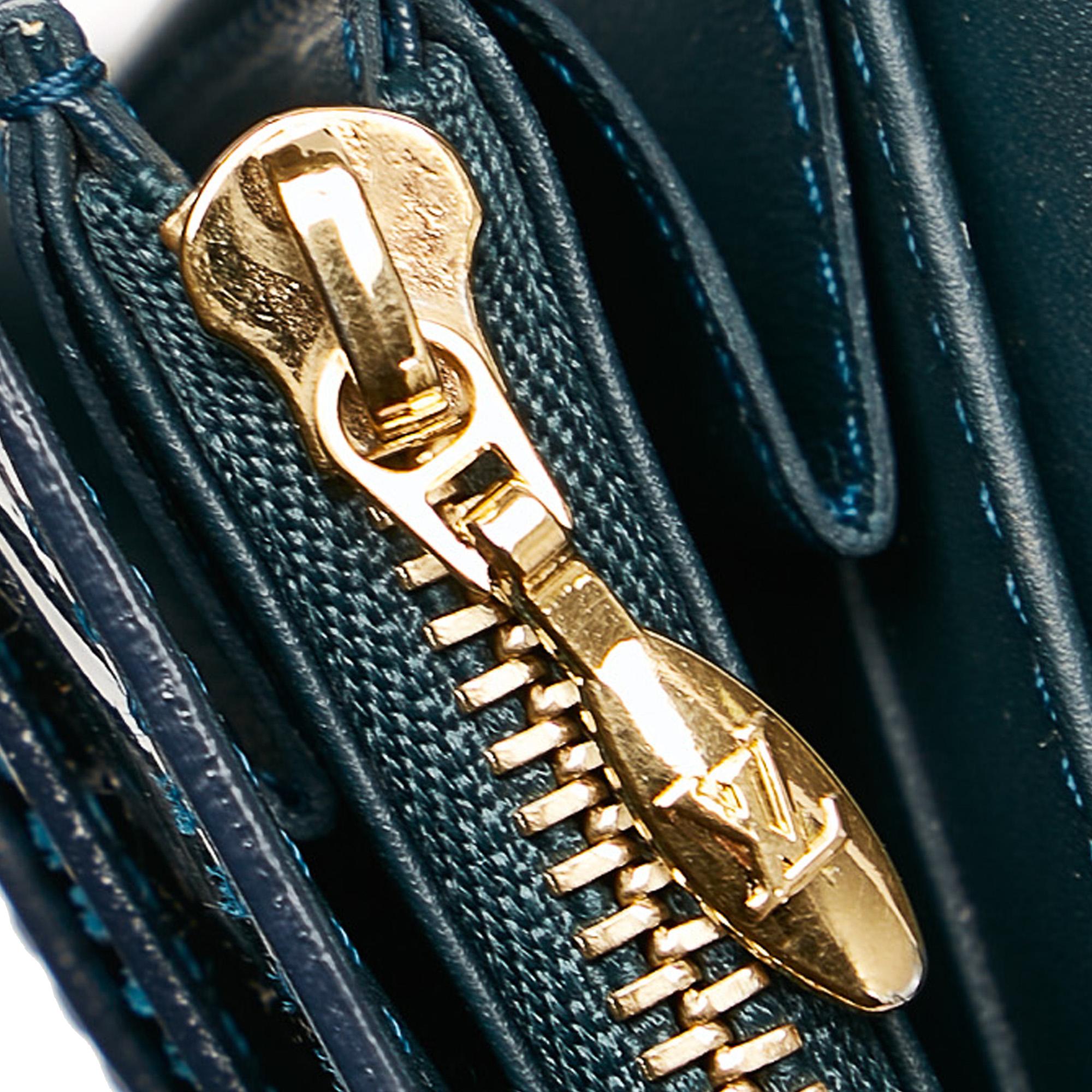 Louis Vuitton Vernis Sarah Long Wallet (SHG-32347)