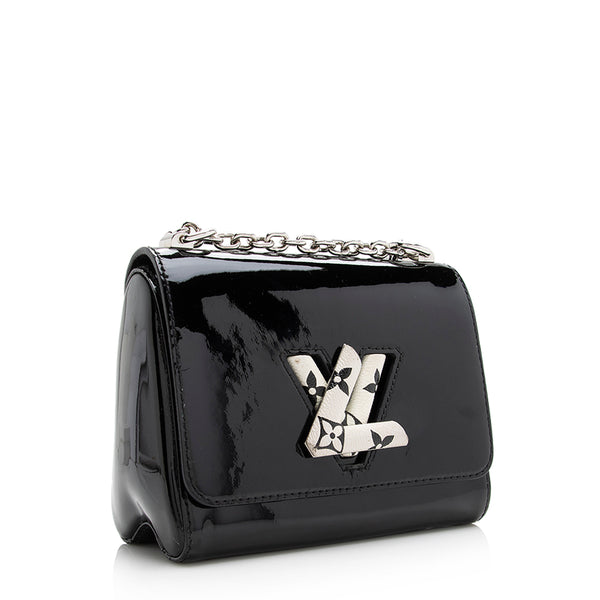 TWIST PM Shoulder Bag Louis Vuitton LV Black and Silver (Authentic