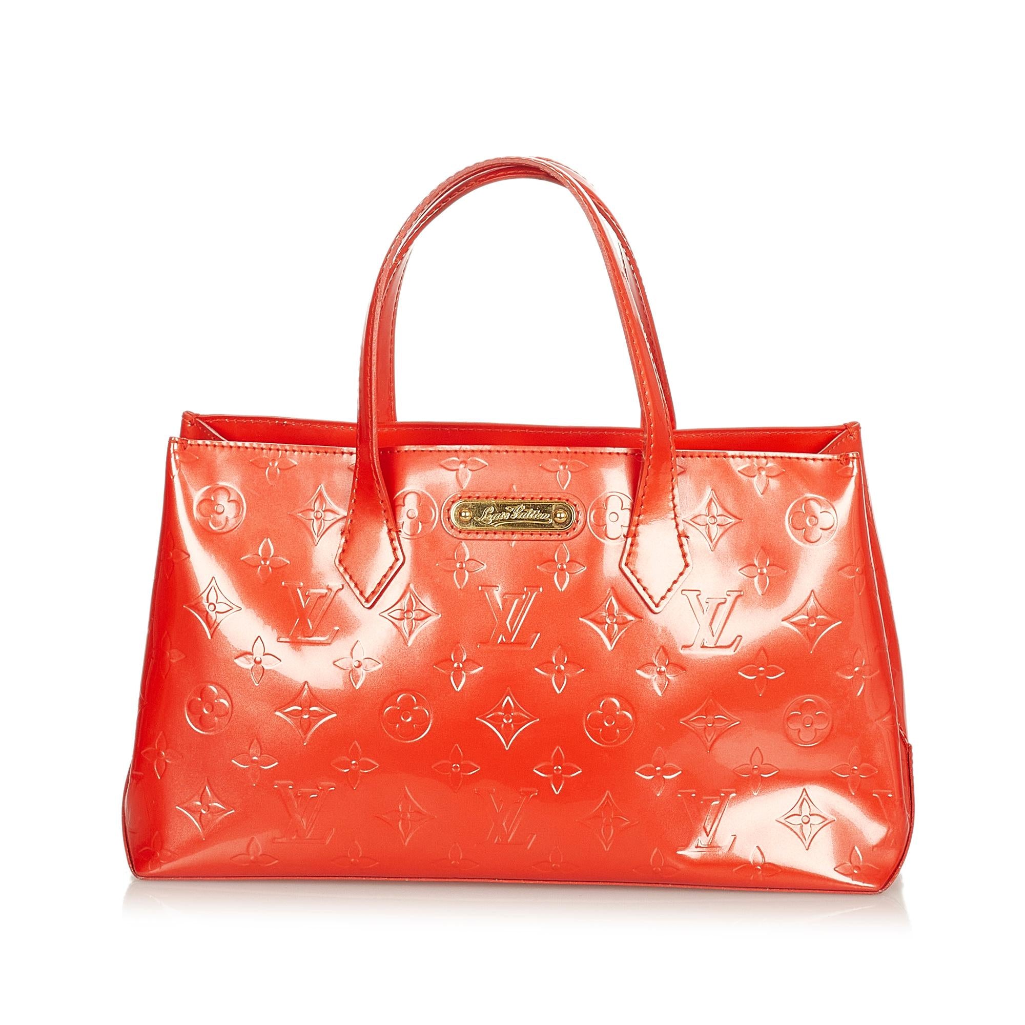 Louis Vuitton Vernis Wilshire PM (SHG-25621)