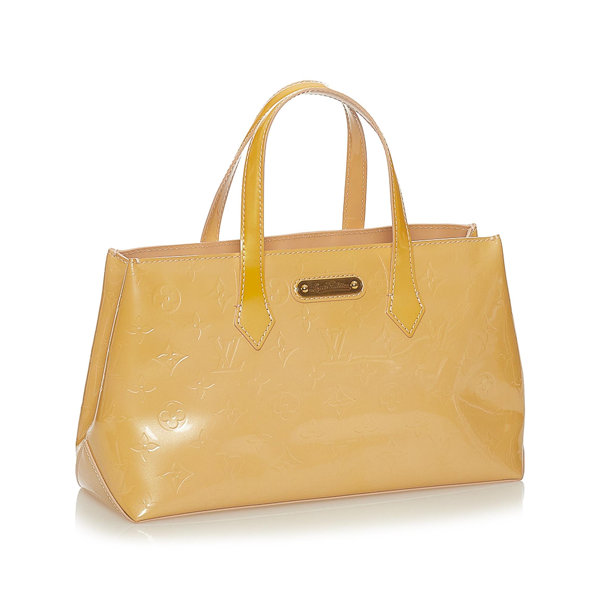 Louis Vuitton Vernis Wilshire PM (SHG-27789)