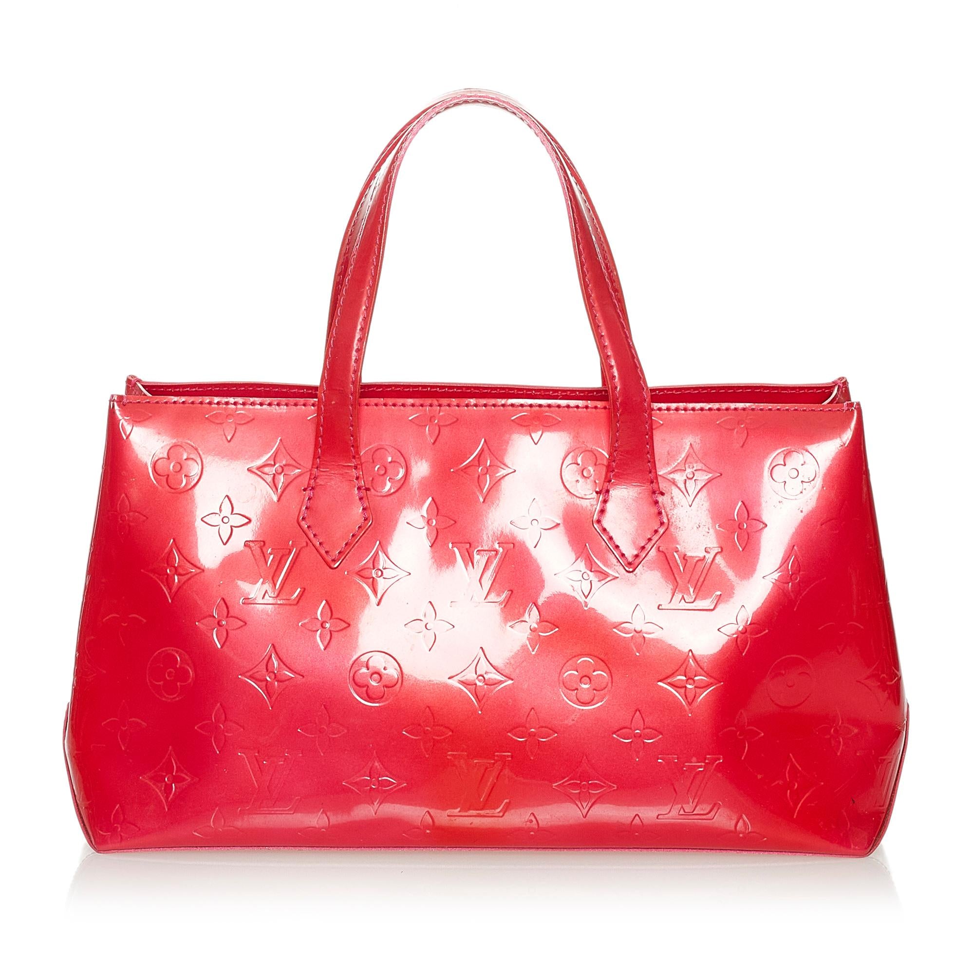 Louis Vuitton Vernis Wilshire PM (SHG-28207)