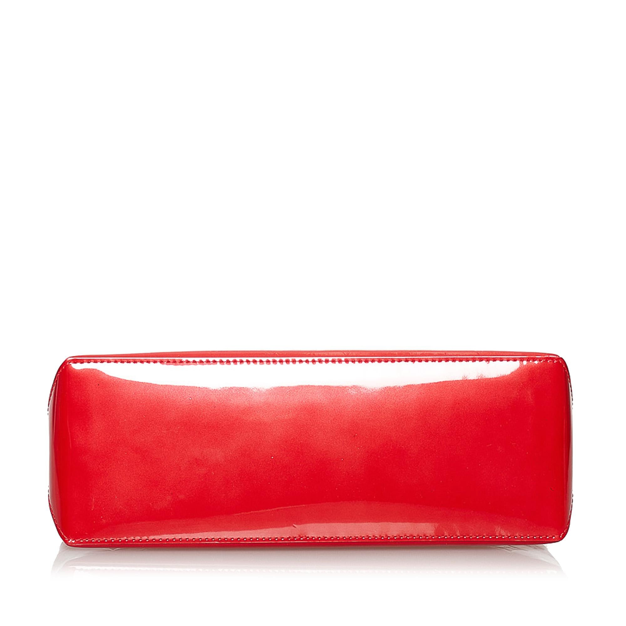 Louis Vuitton Vernis Wilshire PM (SHG-29722)