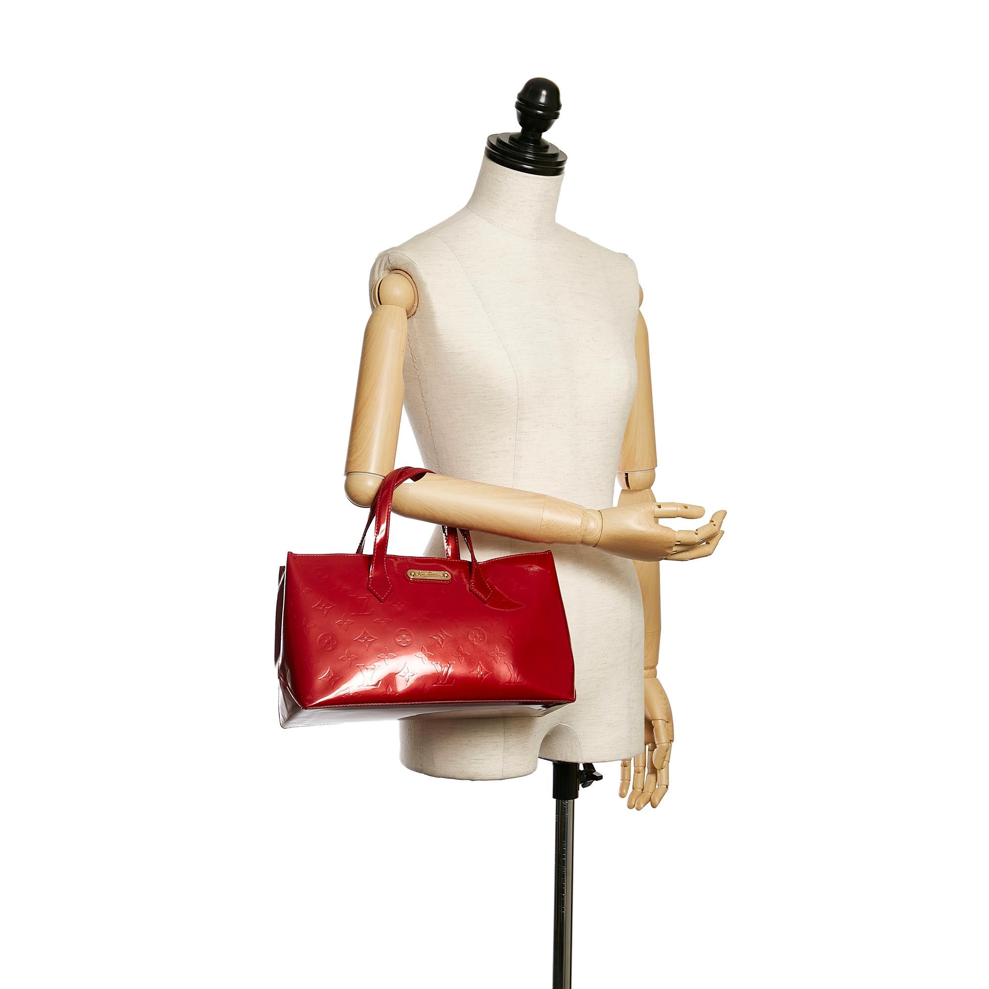 Louis Vuitton Vernis Wilshire PM (SHG-30570)