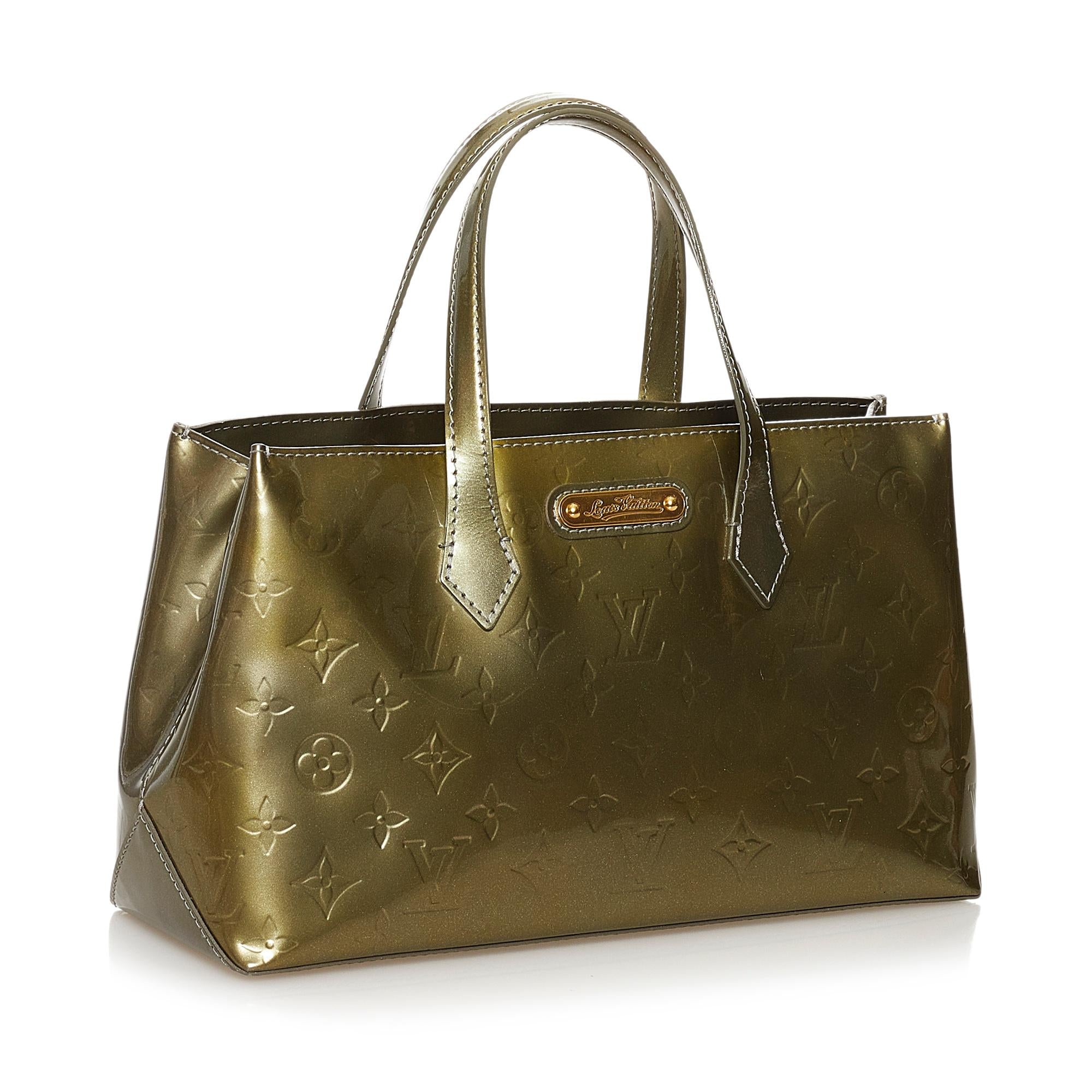 Louis Vuitton Vernis Wilshire PM (SHG-31444)