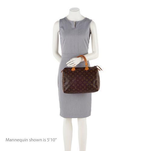 Louis Vuitton Vintage Monogram Canvas Speedy 30 Satchel - FINAL SALE (SHF-19537)