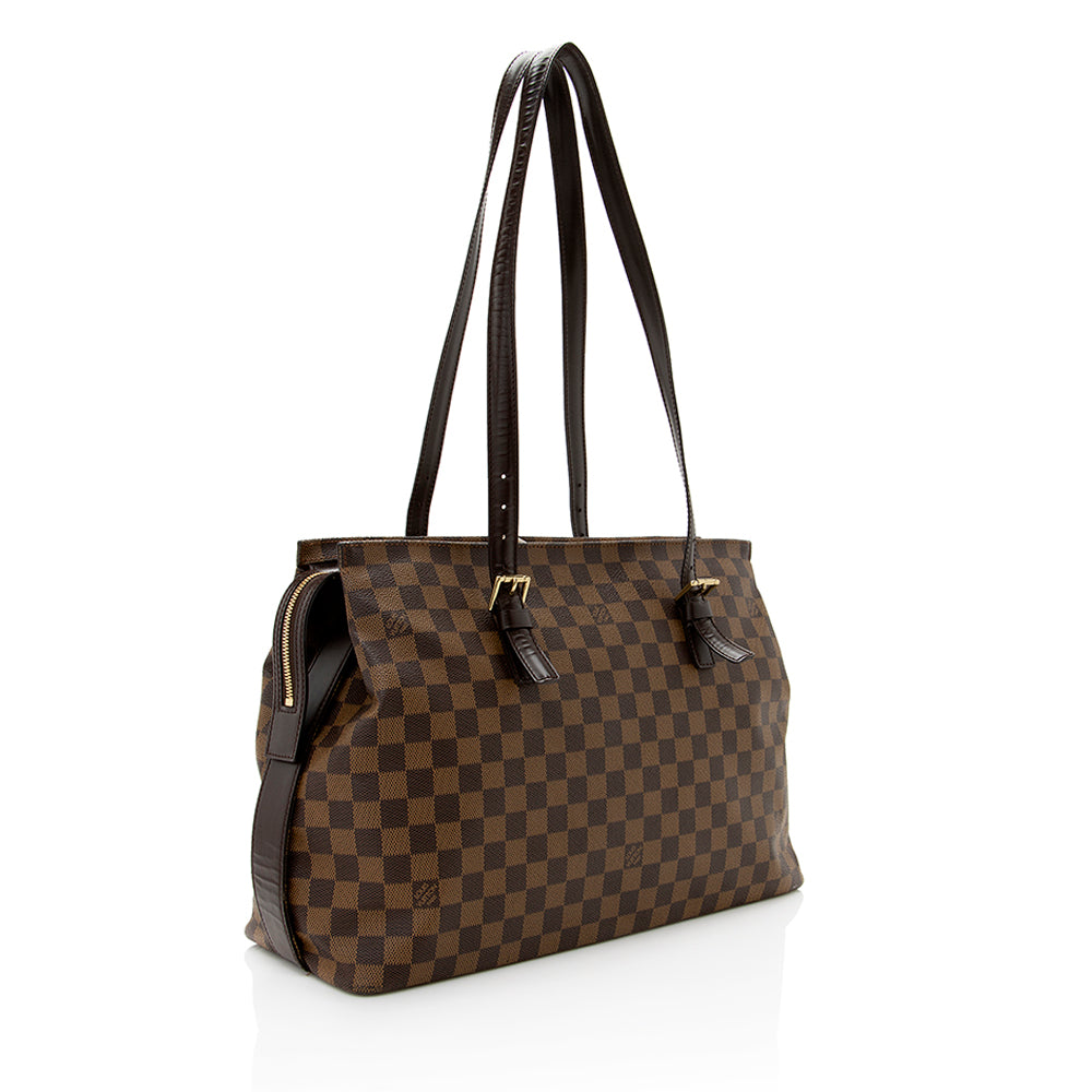 Louis Vuitton Vintage Damier Ebene Chelsea Tote (SHF-19409)