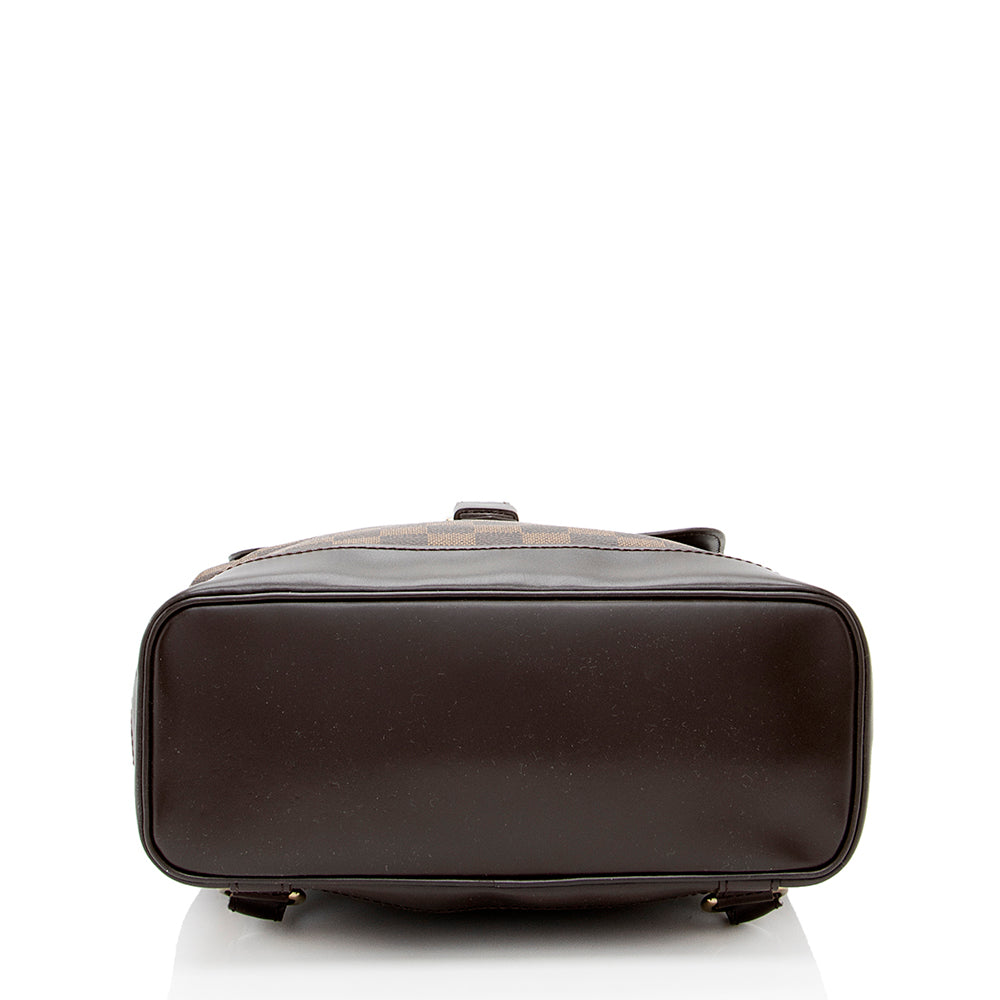 Louis Vuitton Vintage Damier Ebene Soho Backpack (SHF-18379)