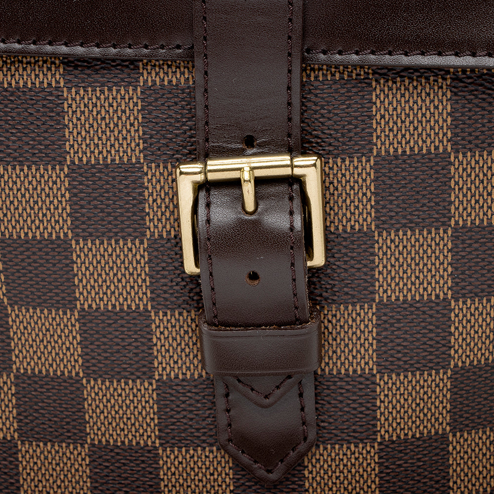 Louis Vuitton Vintage Damier Ebene Soho Backpack (SHF-18379)