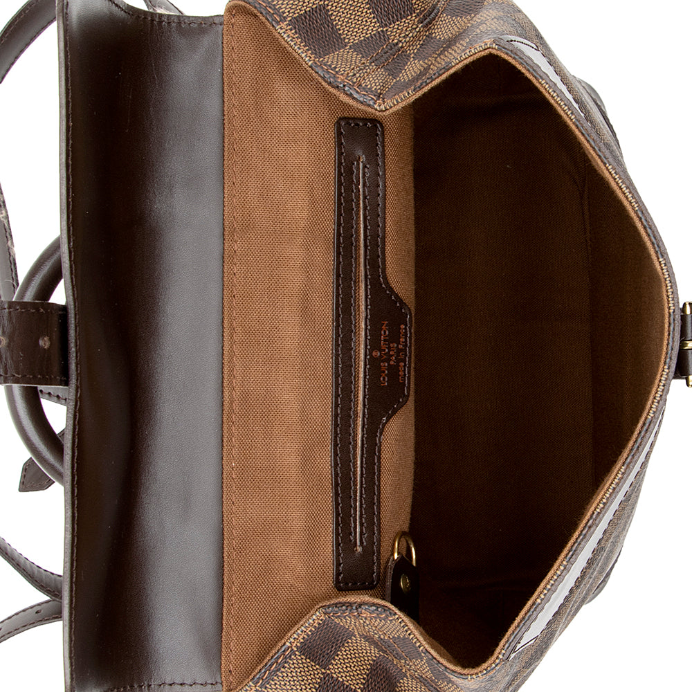 Louis Vuitton Vintage Damier Ebene Soho Backpack (SHF-18379)