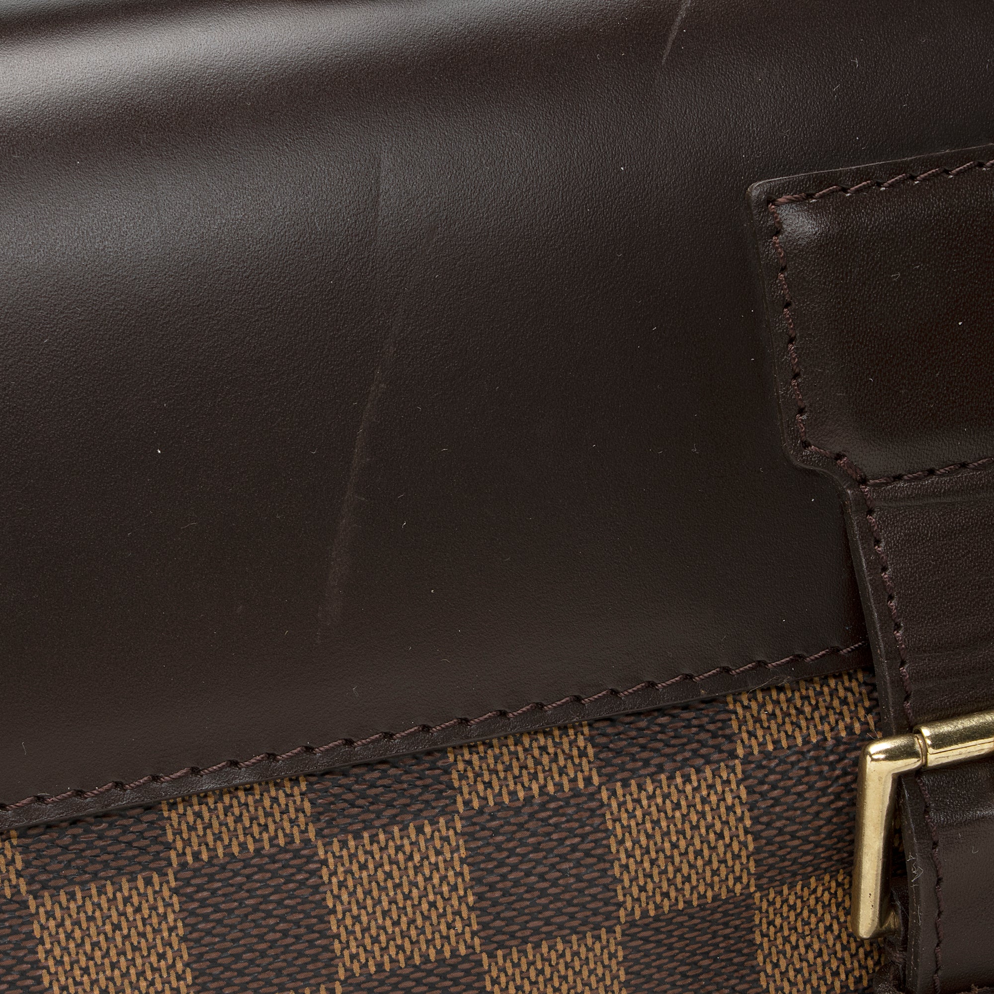 Louis Vuitton Vintage Damier Ebene West End PM Weekender (SHF-22297)