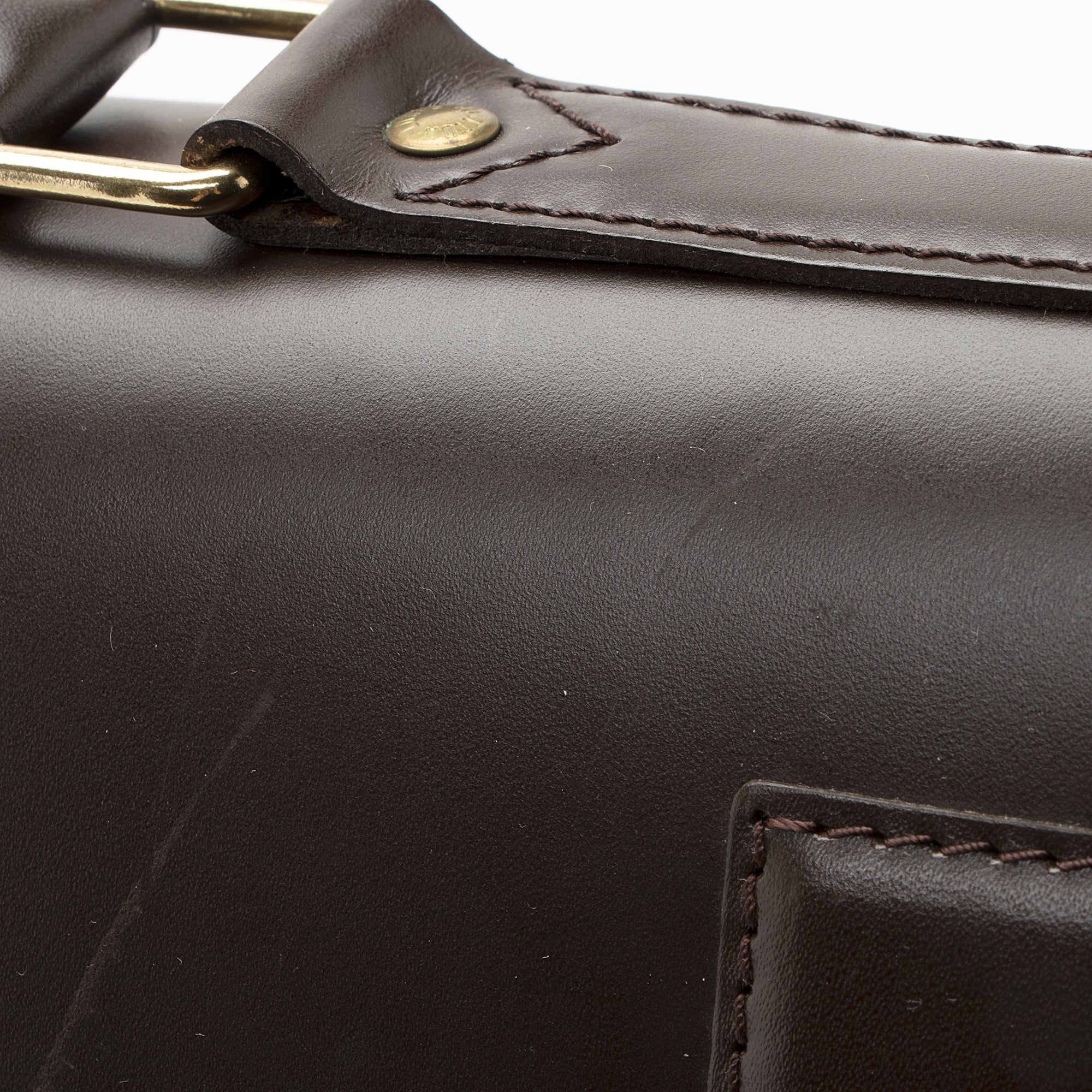 Louis Vuitton Vintage Damier Ebene West End PM Weekender (SHF-22297)