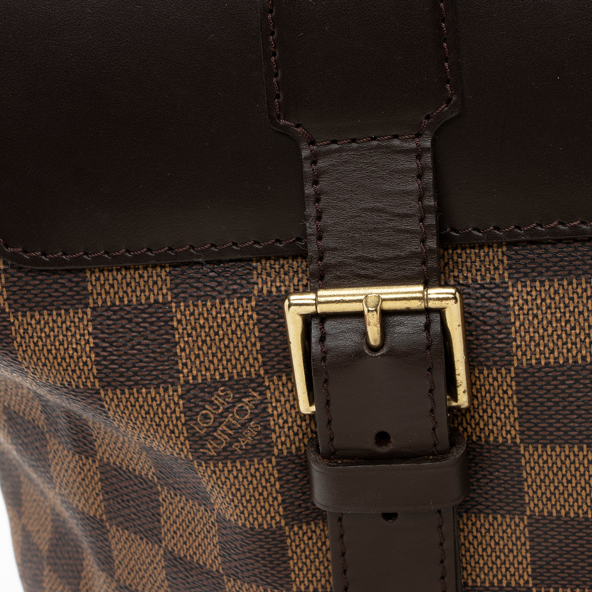 Louis Vuitton Vintage Damier Ebene West End PM Weekender (SHF-22297)
