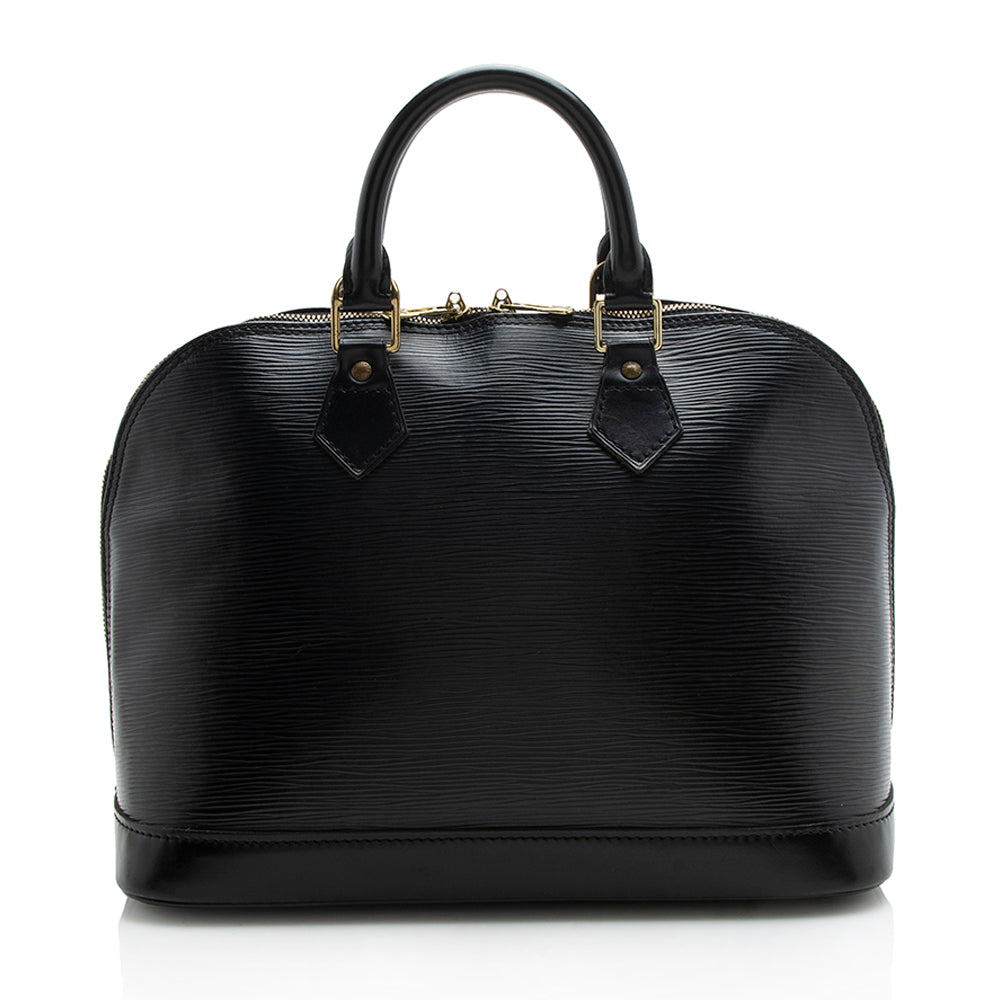 Louis Vuitton Vintage Epi Leather Alma PM Satchel (SHF-12106)