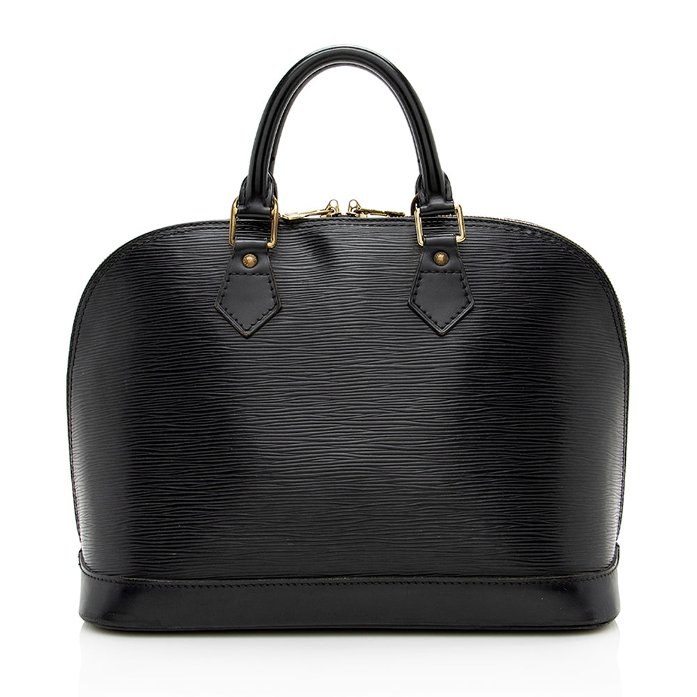 Louis Vuitton Vintage Epi Leather Alma PM Satchel (SHF-15701)