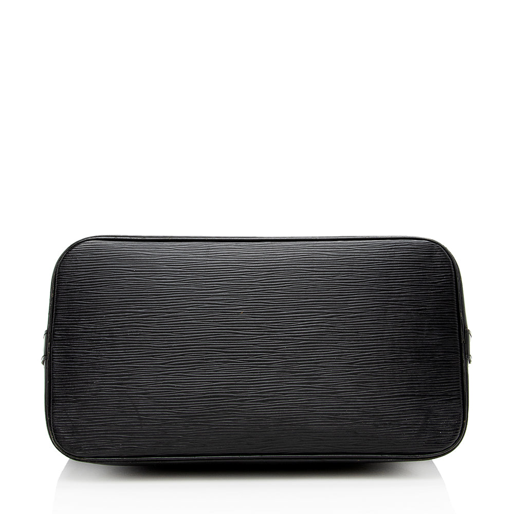 Louis Vuitton Vintage Epi Leather Alma PM Satchel (SHF-15701)