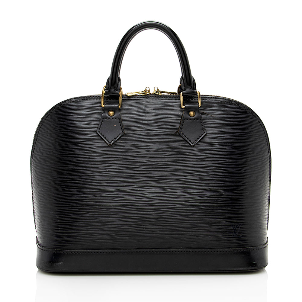 Louis Vuitton Vintage Epi Leather Alma PM Satchel (SHF-15701)