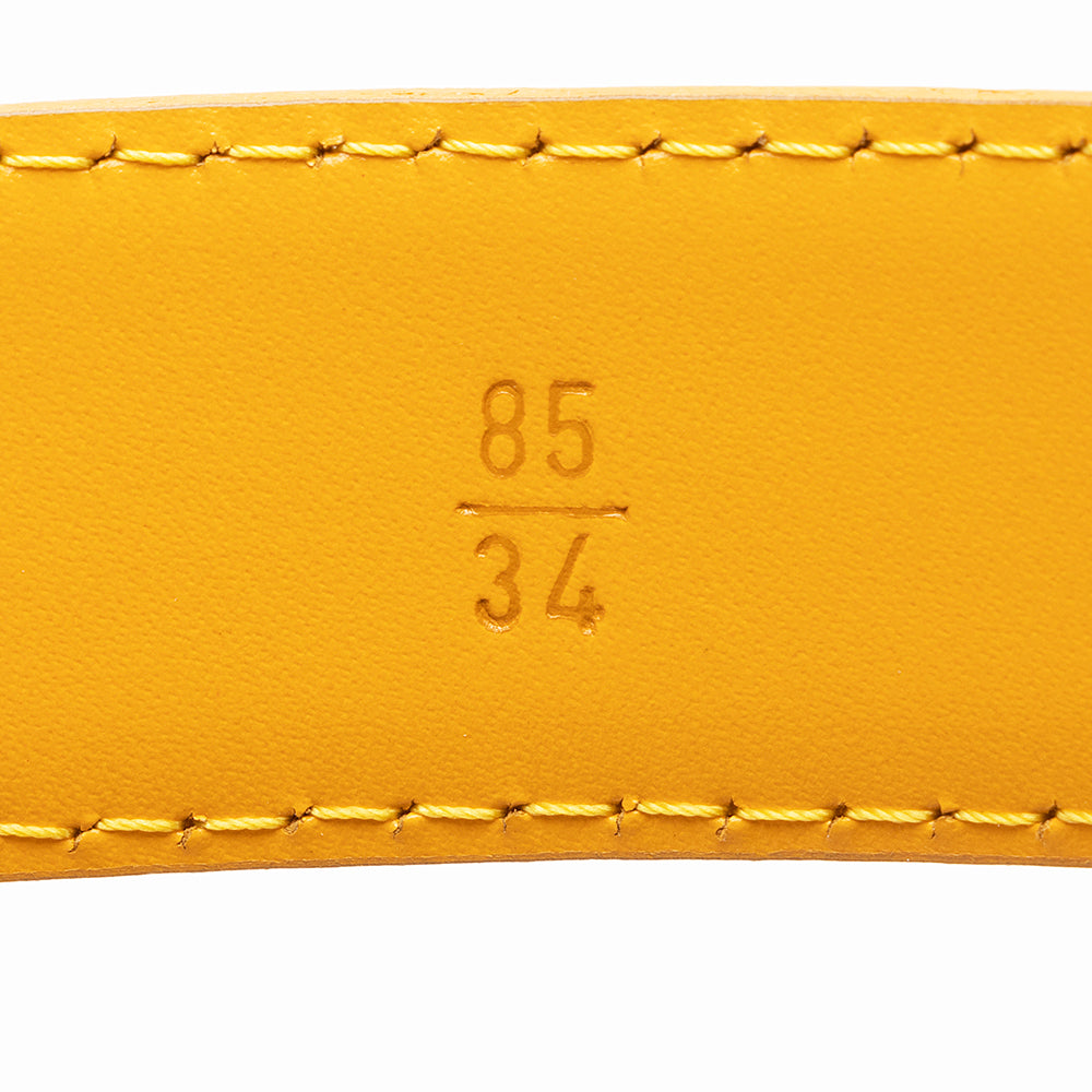 Louis Vuitton Vintage Epi Leather Belt - Size 34 / 85 (SHF-17016)