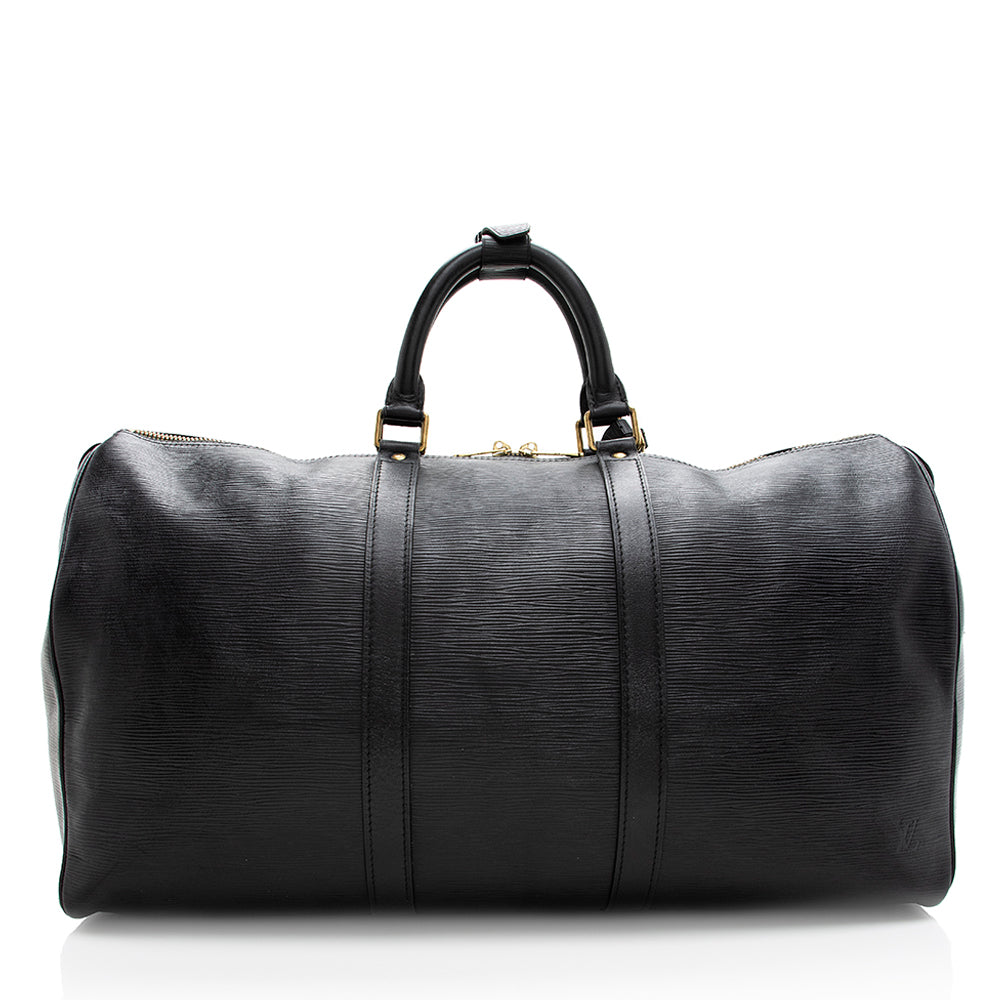 Louis Vuitton Vintage Epi Leather Keepall 50 Duffel Bag (SHF-18921)