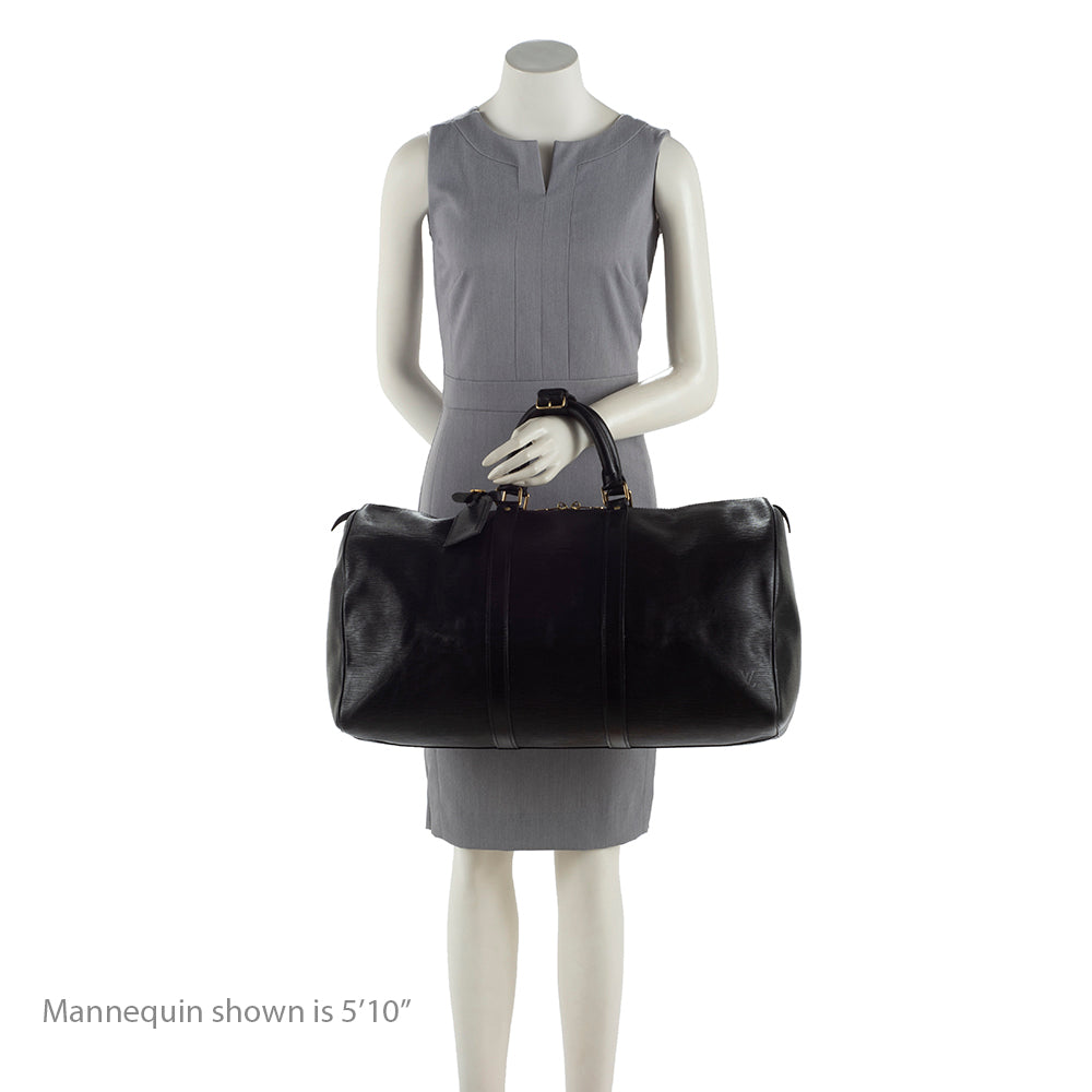 Louis Vuitton Vintage Epi Leather Keepall 50 Duffel Bag (SHF-18921)