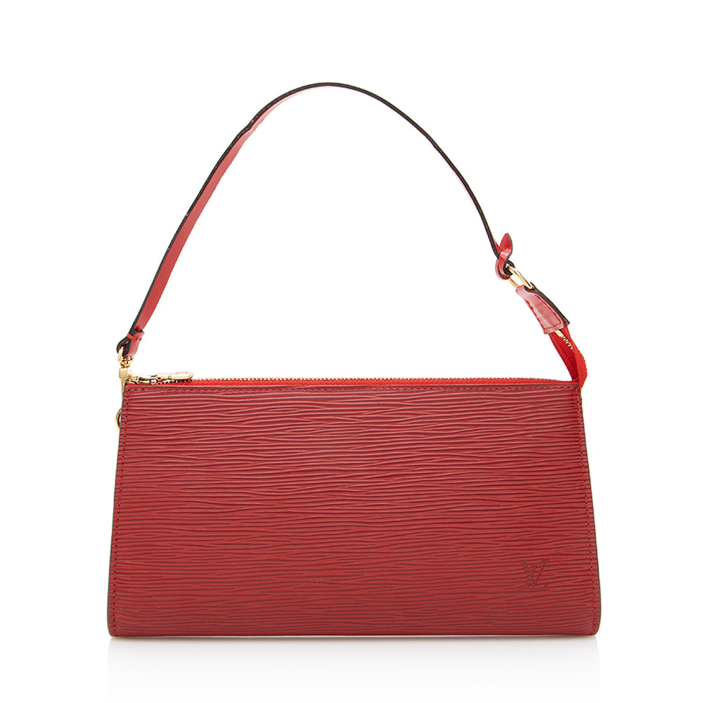 Louis Vuitton Vintage Epi Leather Pochette Accessoires (SHF-19220)