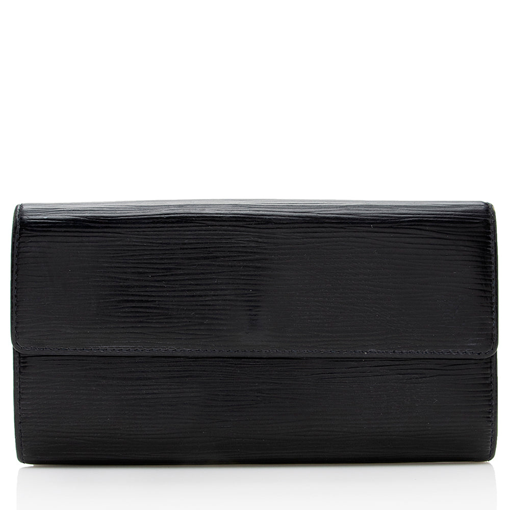 Louis Vuitton Vintage Epi Leather Sarah Wallet - FINAL SALE (SHF-17995)