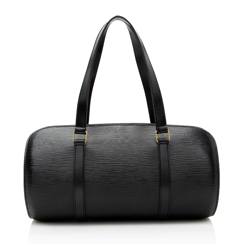 Louis Vuitton Vintage Epi Leather Soufflot Satchel (SHF-18610)