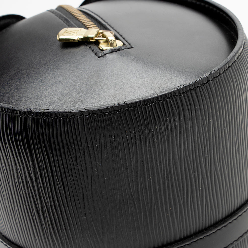 Louis Vuitton Vintage Epi Leather Soufflot Satchel (SHF-18610)