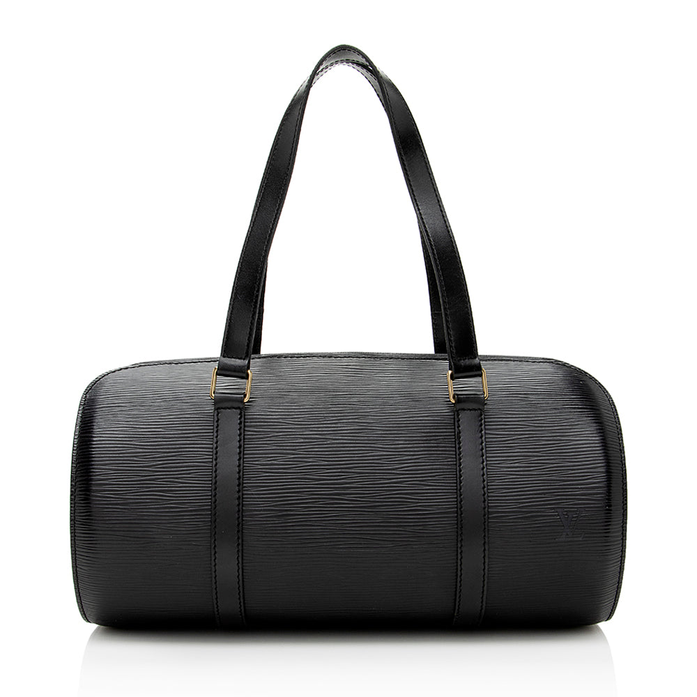 Louis Vuitton Vintage Epi Leather Soufflot Satchel (SHF-18610)
