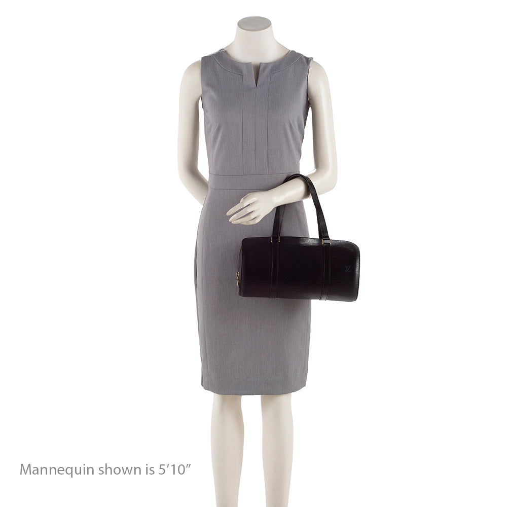 Louis Vuitton Vintage Epi Leather Soufflot Satchel (SHF-18610)