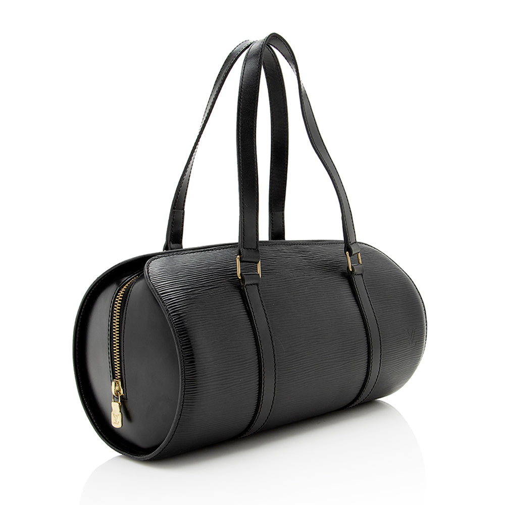 Louis Vuitton Vintage Epi Leather Soufflot Satchel (SHF-18610)