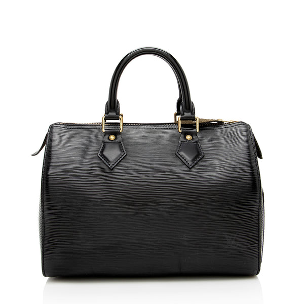 Louis Vuitton Black Epi Leather Speedy 30 Bag Louis Vuitton
