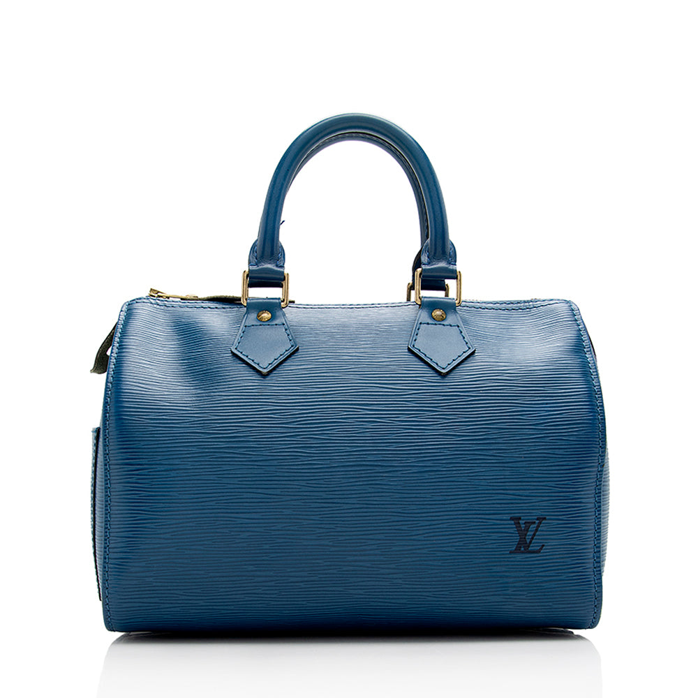 Louis Vuitton Vintage Epi Leather Speedy 25 Satchel (SHF-18410)