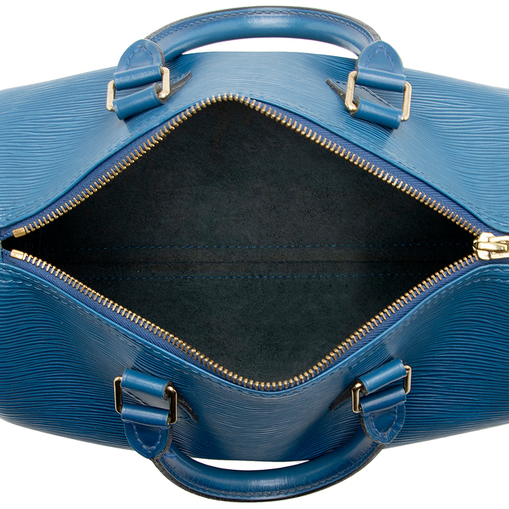 Louis Vuitton Vintage Epi Leather Speedy 25 Satchel (SHF-18410)