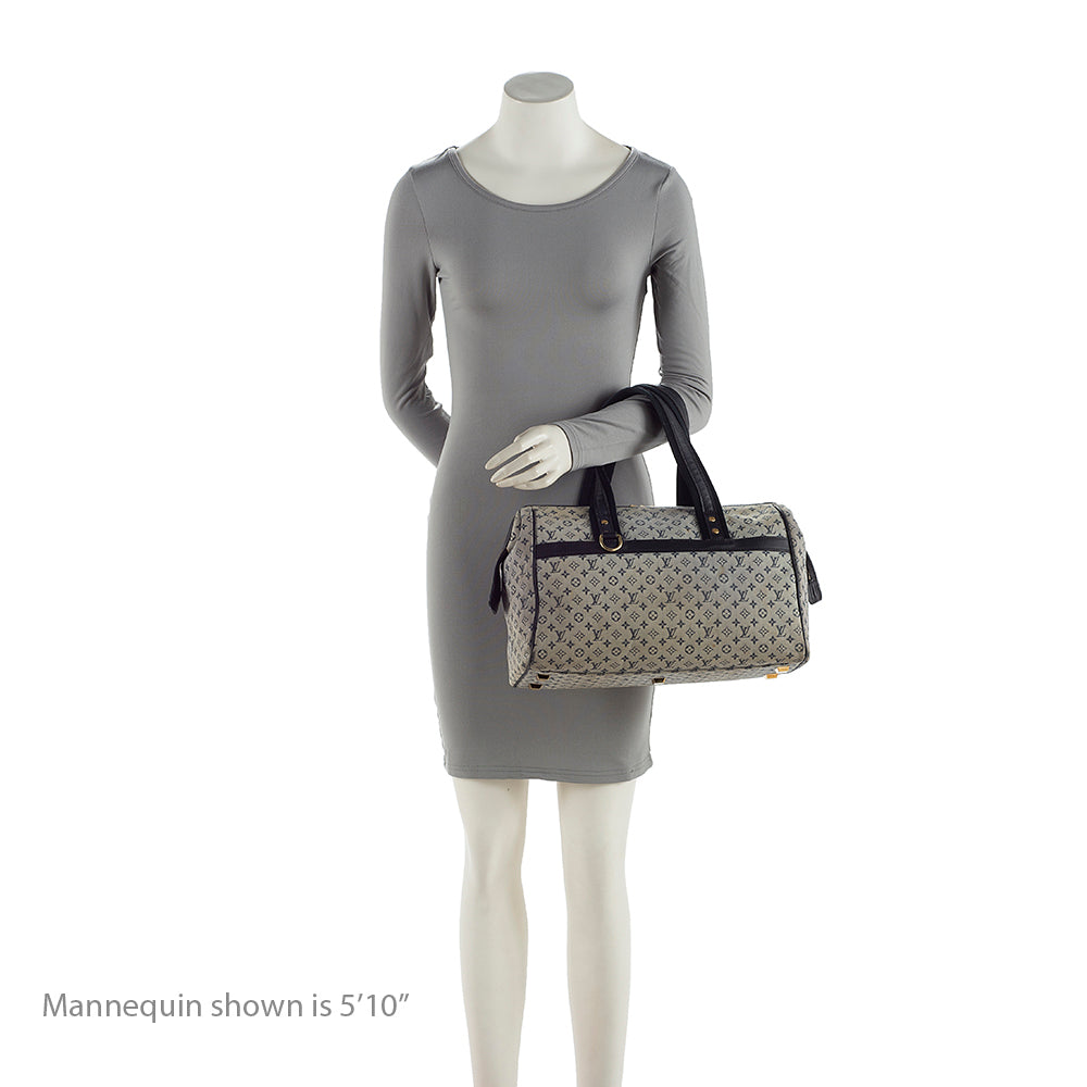 Louis Vuitton Vintage Mini Lin Josephine GM Satchel (SHF-19875)