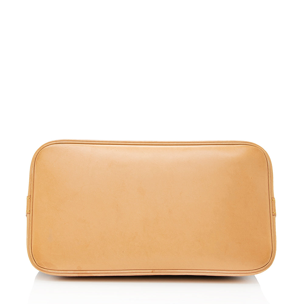 Louis Vuitton Vintage Monogram Canvas Alma MM Satchel (SHF-19055)