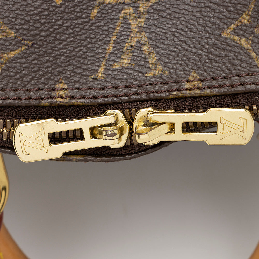 Louis Vuitton Vintage Monogram Canvas Alma MM Satchel (SHF-19055)