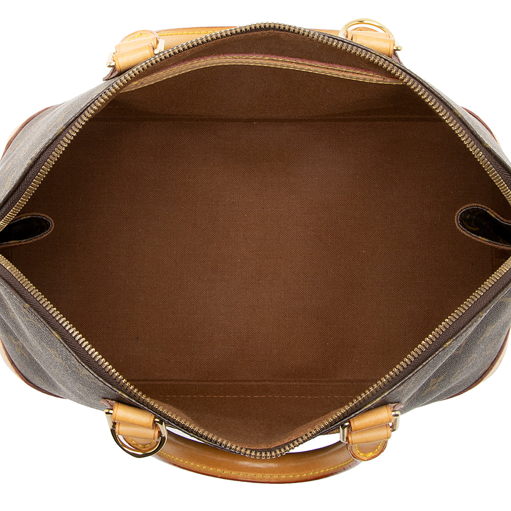 Louis Vuitton Vintage Monogram Canvas Alma MM Satchel (SHF-19055)