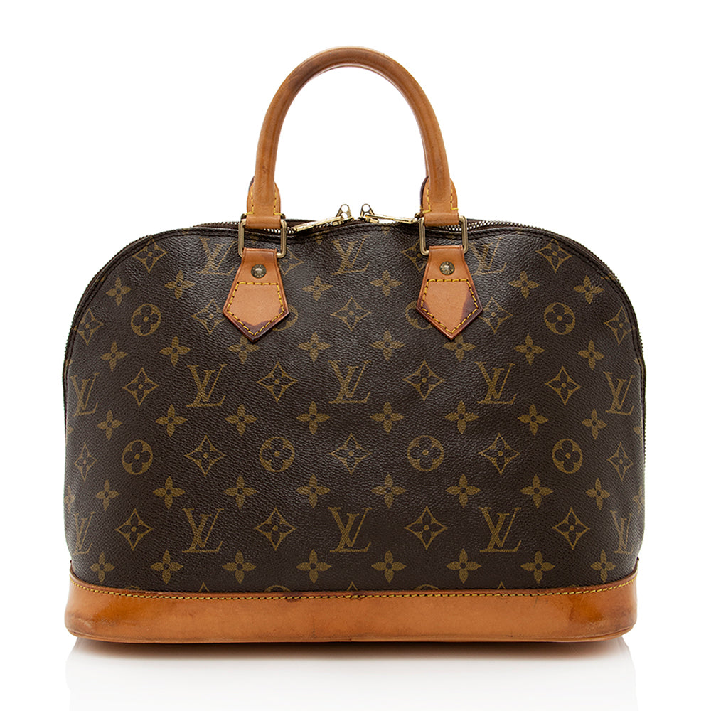 Louis Vuitton Vintage Monogram Canvas Alma PM Satchel - FINAL SALE (SHF-18624)