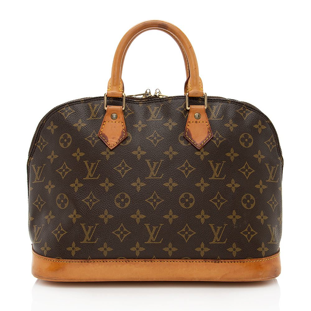 Louis Vuitton Vintage Monogram Canvas Alma PM Satchel - FINAL SALE (SHF-18624)