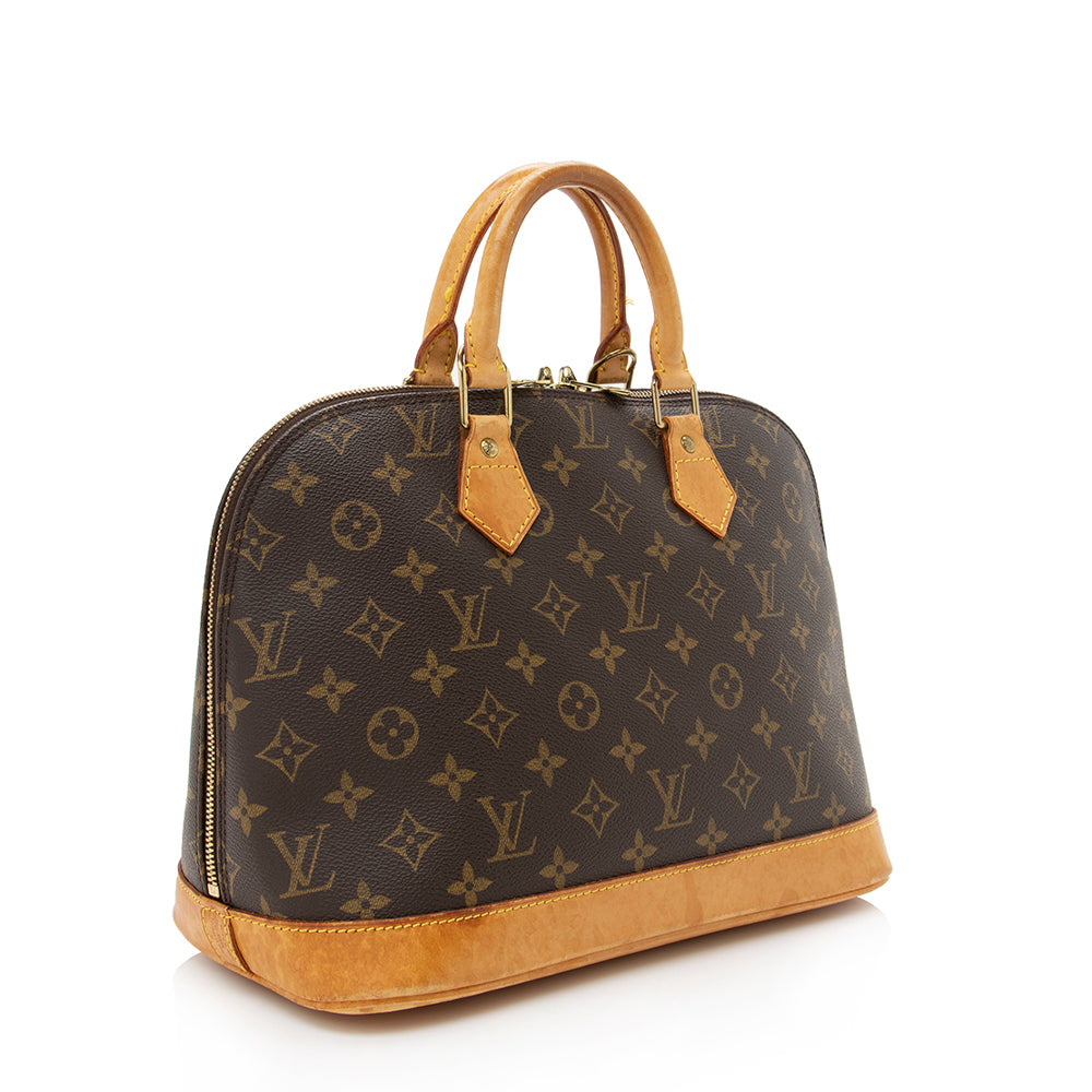 Louis Vuitton Vintage Monogram Canvas Alma PM Satchel - FINAL SALE (SHF-16379)