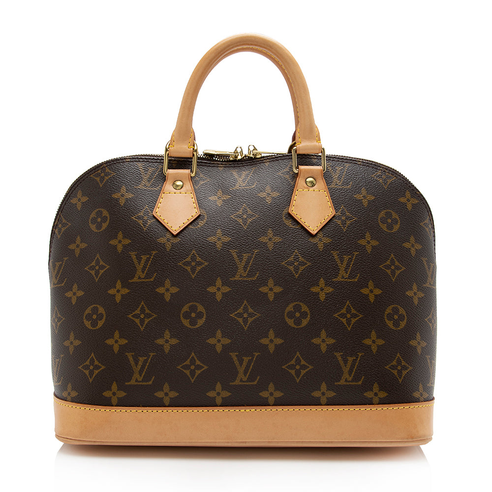 Louis Vuitton Vintage Monogram Canvas Alma PM Satchel (SHF-17025)