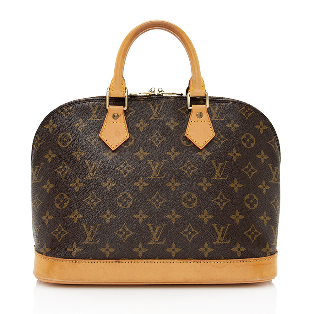 Louis Vuitton Vintage Monogram Canvas Alma PM Satchel (SHF-20942)