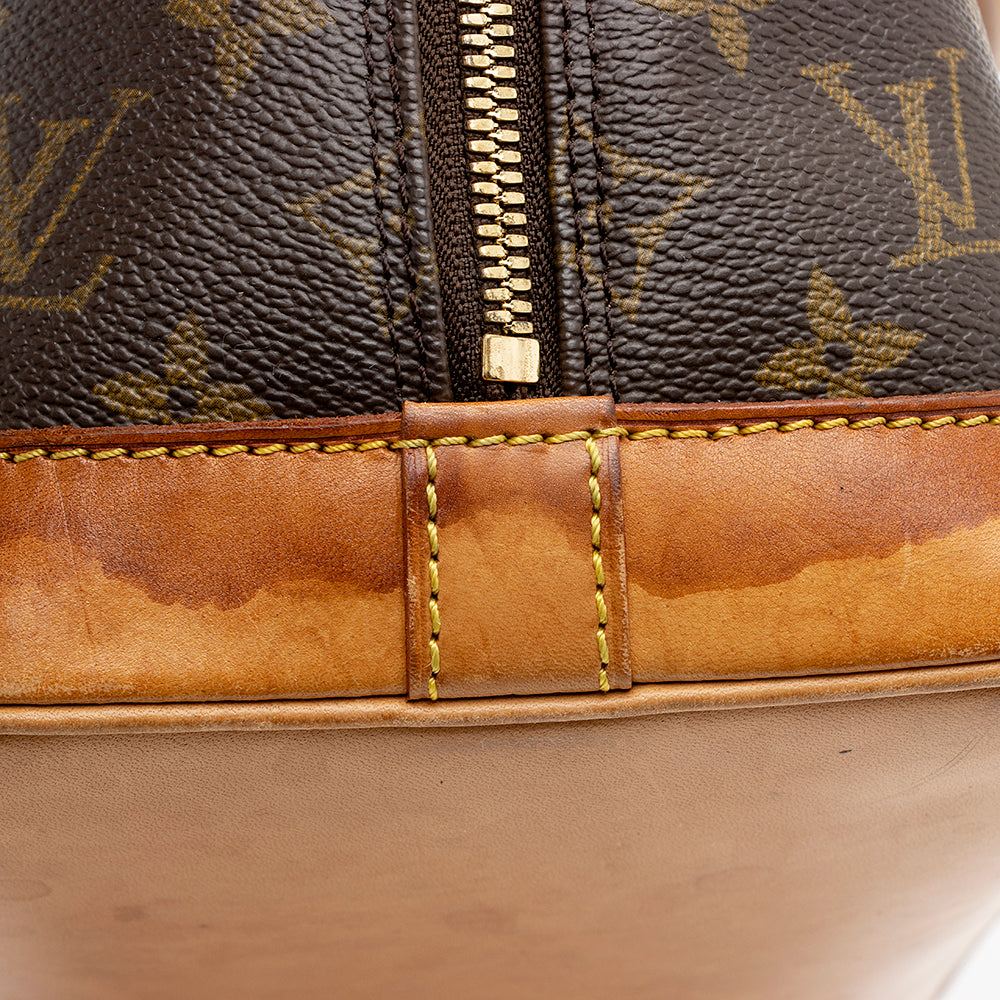 Louis Vuitton Vintage Monogram Canvas Alma PM Satchel (SHF-21417)