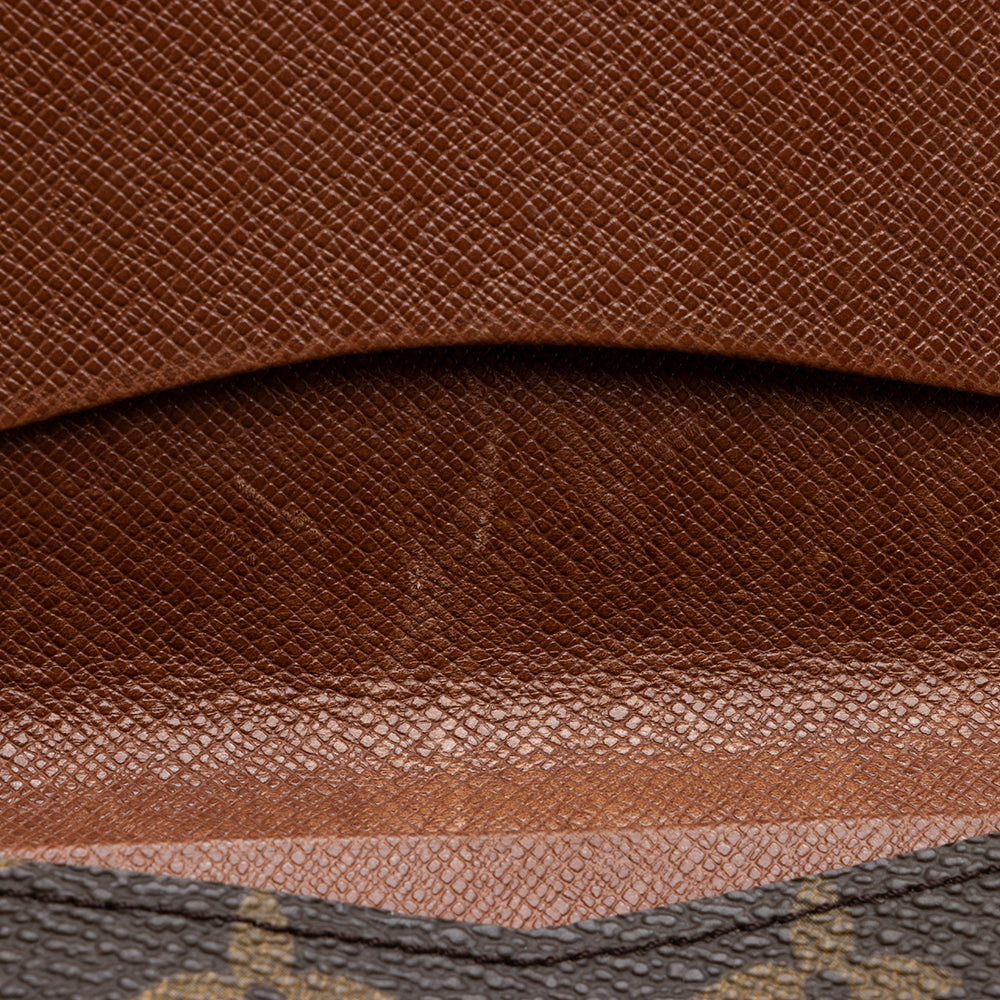 Louis Vuitton Vintage Monogram Canvas Business Card Holder (SHF-17630)