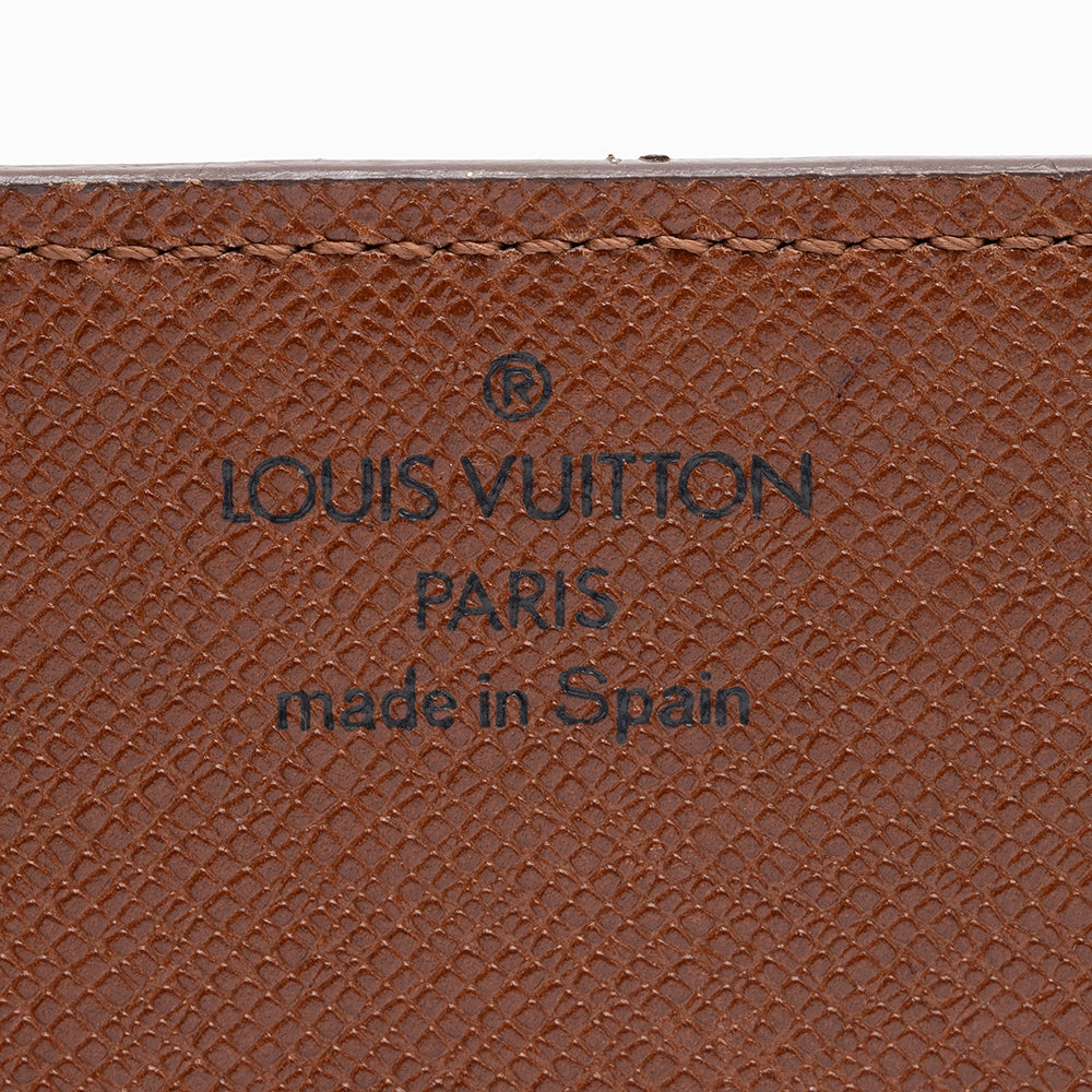 Louis Vuitton Vintage Monogram Canvas Business Card Holder (SHF-17630)